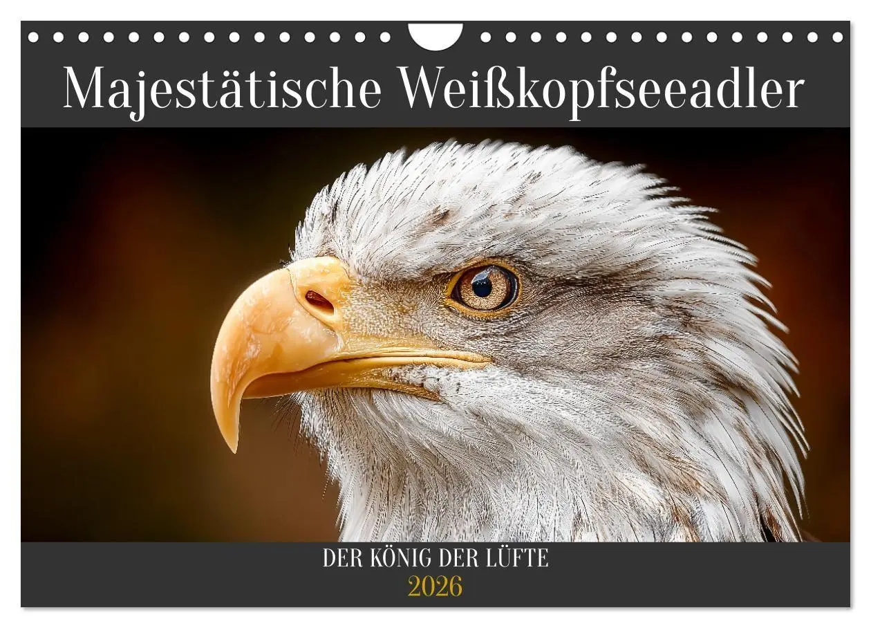 Cover: 9783516698671 | Majestätische Weißkopfseeadler - Der König der Lüfte (Wandkalender...