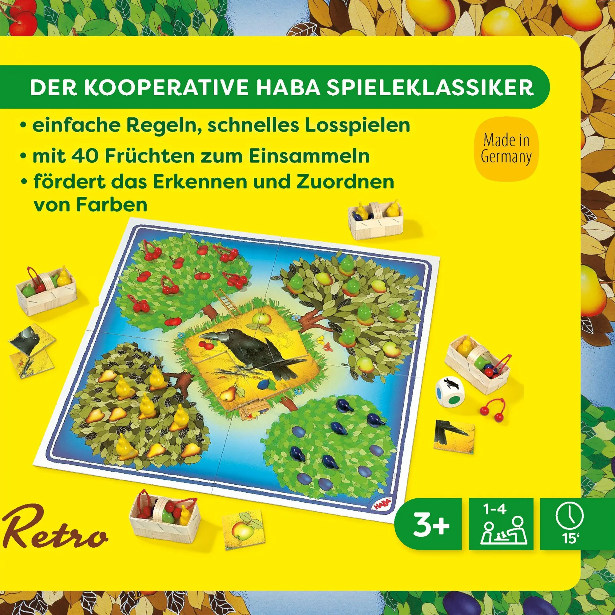 Bild: 4010168298771 | Retro Obstgarten | Kristin Dittmann | Spiel | 2015017001 | Deutsch