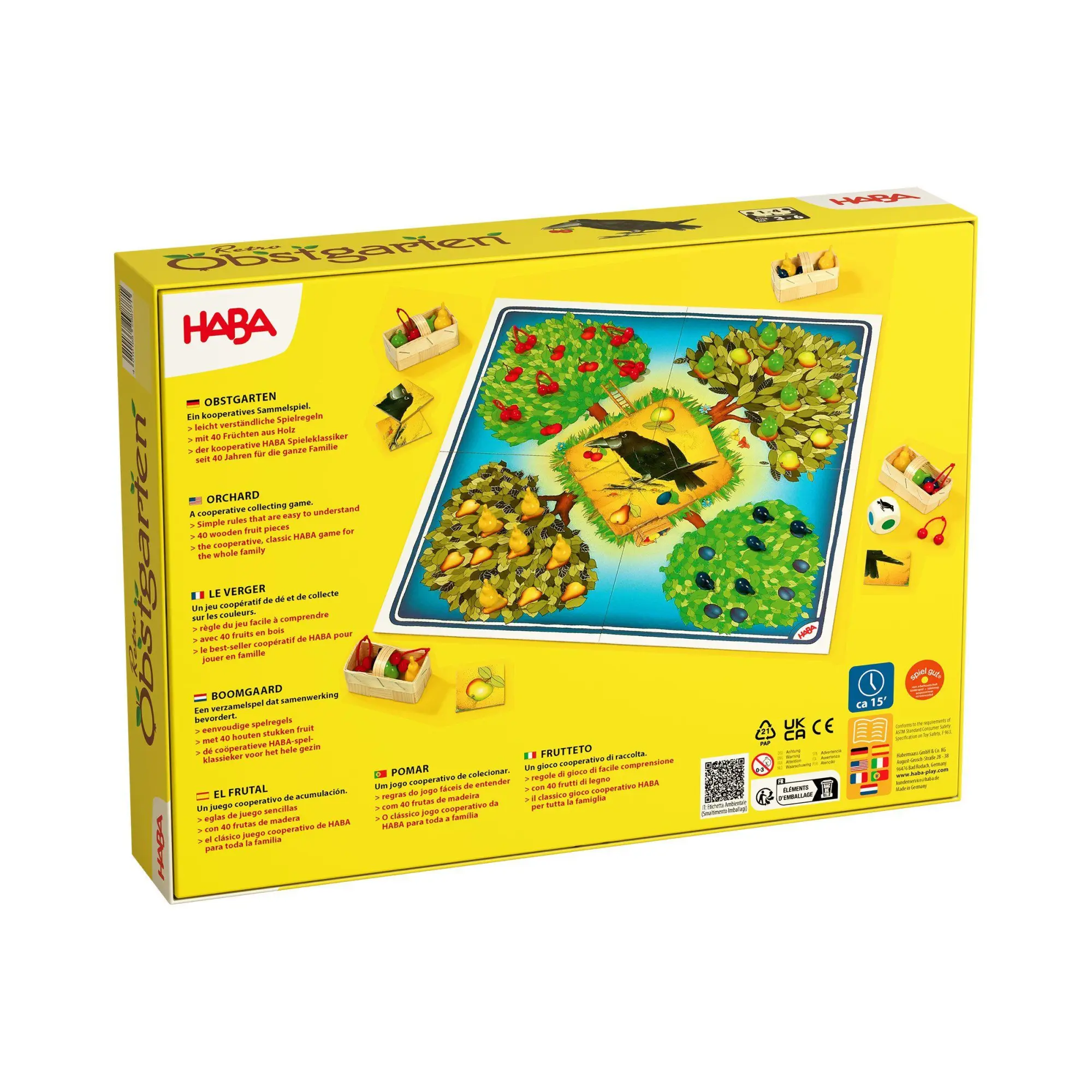 Bild: 4010168298771 | Retro Obstgarten | Kristin Dittmann | Spiel | 2015017001 | Deutsch