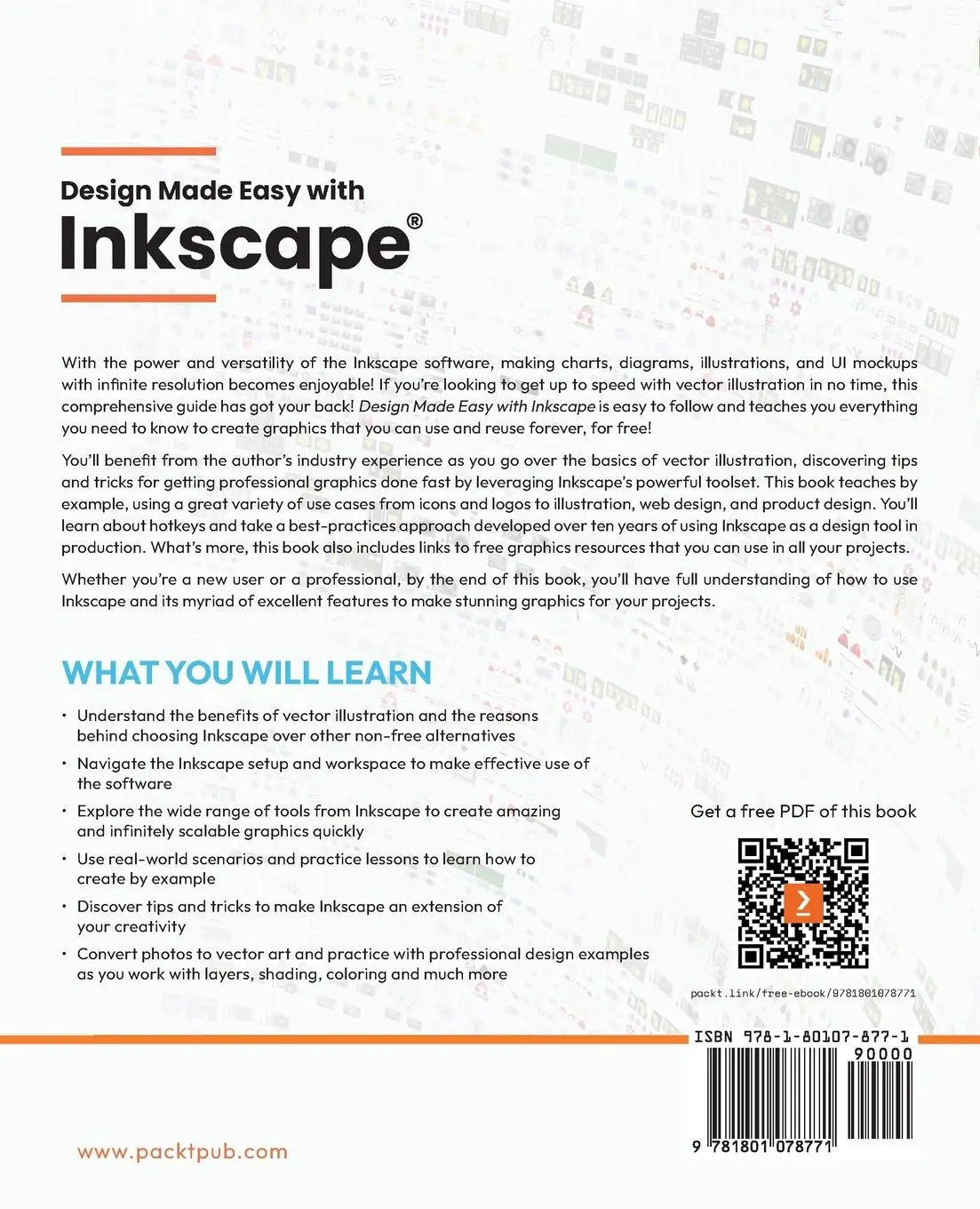 Rückseite: 9781801078771 | Design Made Easy with Inkscape | Christopher Rogers | Taschenbuch