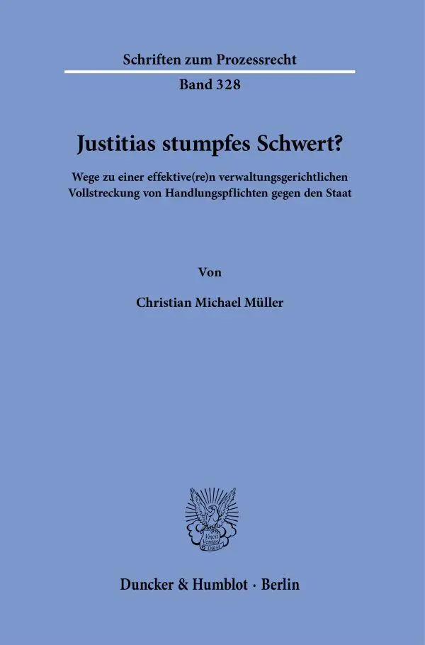 Justitias stumpfes Schwert?