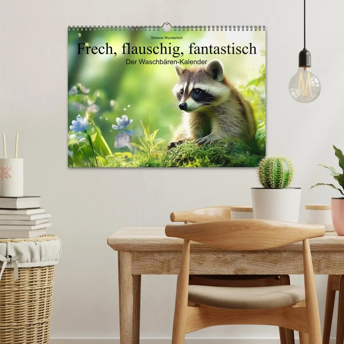 Bild: 9783457288771 | Frech, flauschig, fantastisch - Der Waschbären-Kalender...