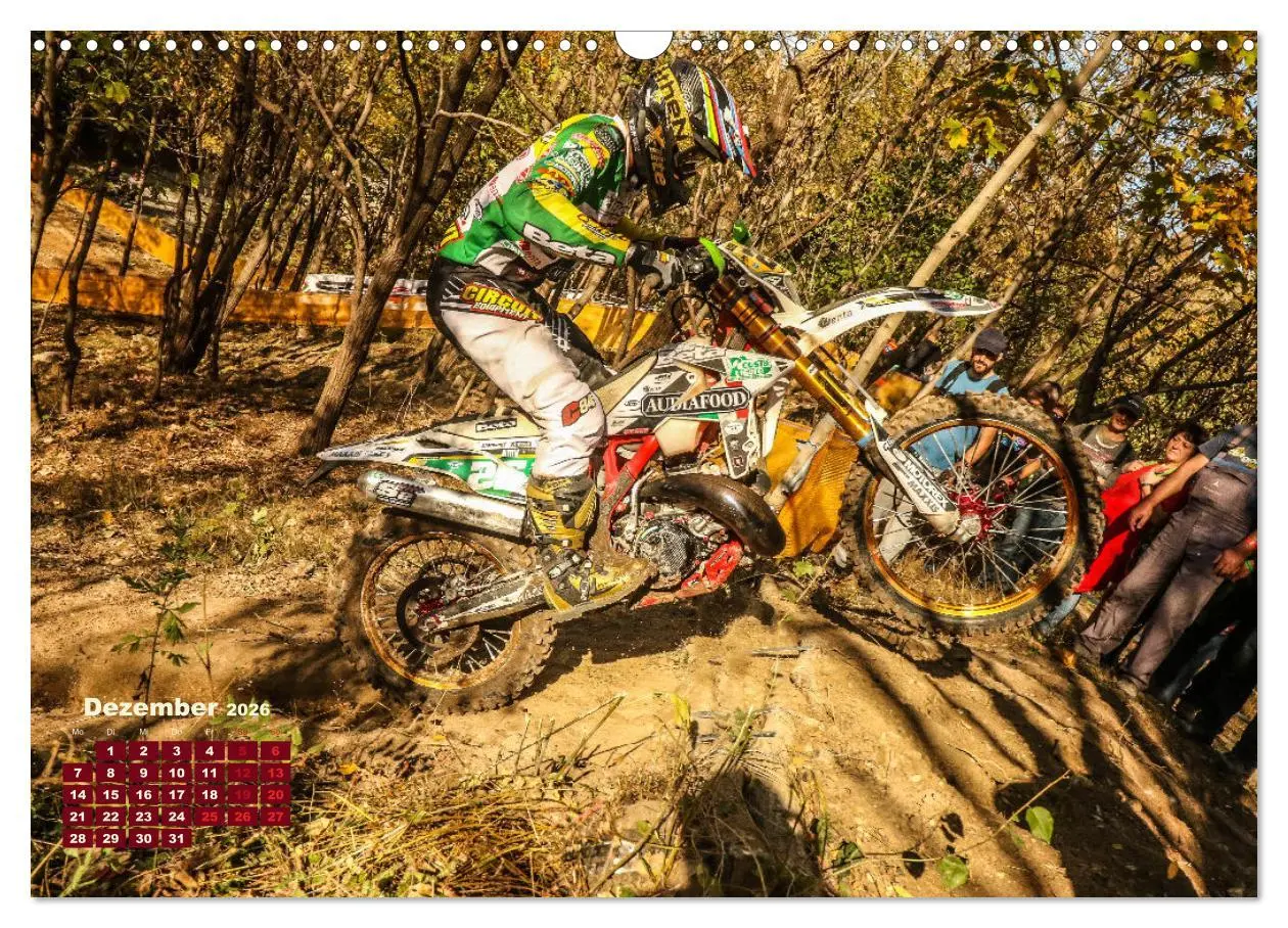 Bild: 9783457668771 | Enduro Mit Speed durch`s Gelände (Wandkalender 2026 DIN A3 quer),...