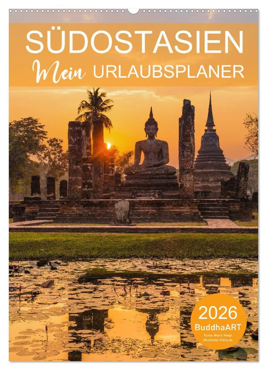 Cover: 9783516378771 | SÜDOSTASIEN - Mein URLAUBSPLANER (Wandkalender 2026 DIN A2 hoch),...