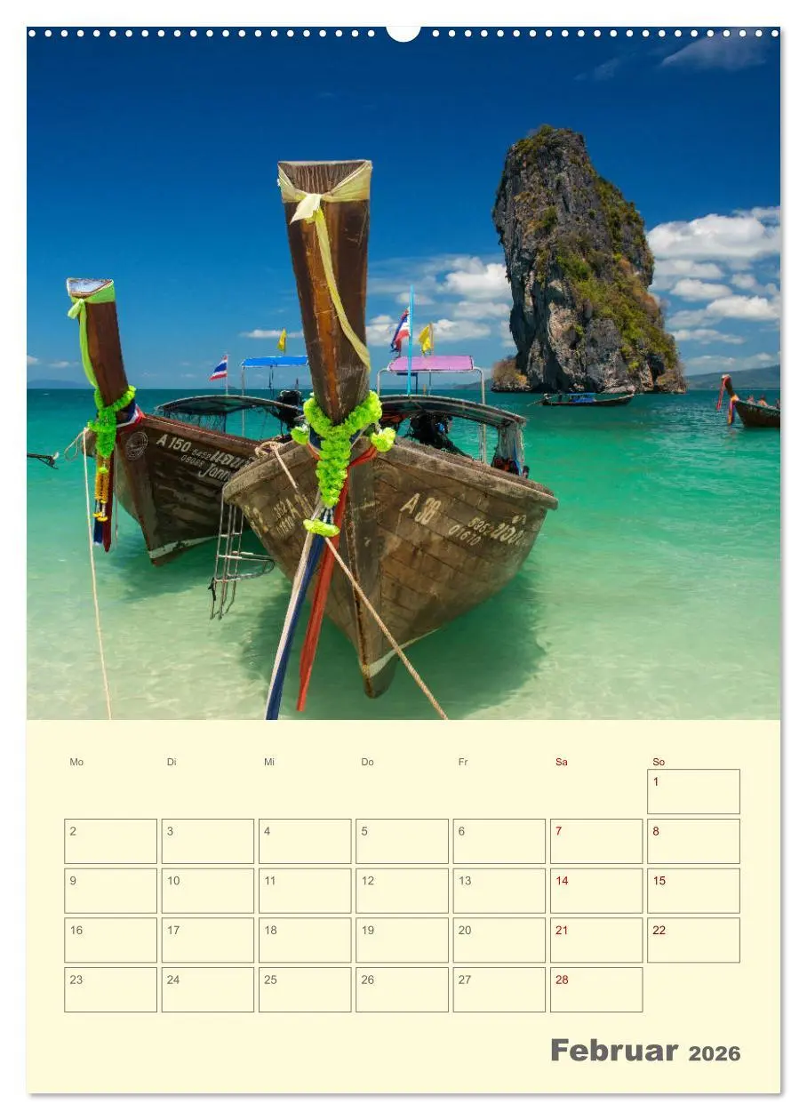 Bild: 9783516378771 | SÜDOSTASIEN - Mein URLAUBSPLANER (Wandkalender 2026 DIN A2 hoch),...