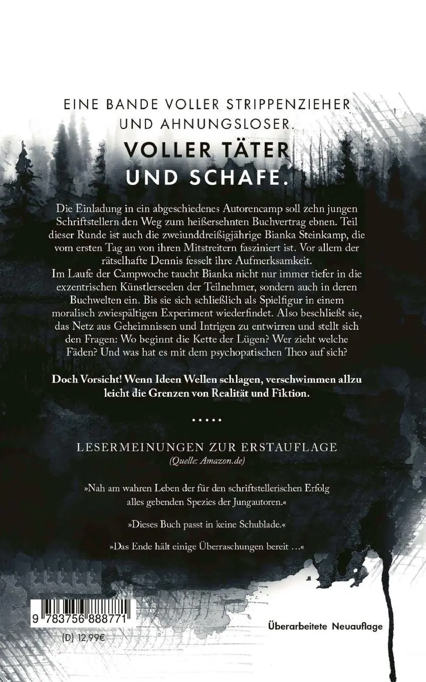 Rückseite: 9783756888771 | Auf leeren Seiten | Melanie Bottke | Taschenbuch | Paperback | 320 S.