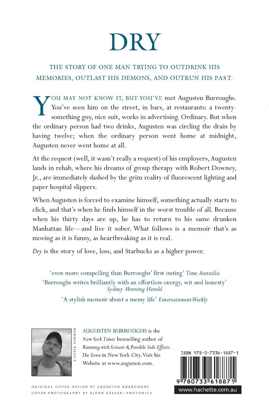 Rückseite: 9780733618871 | Dry | Augusten Burroughs | Taschenbuch | Englisch | 2024