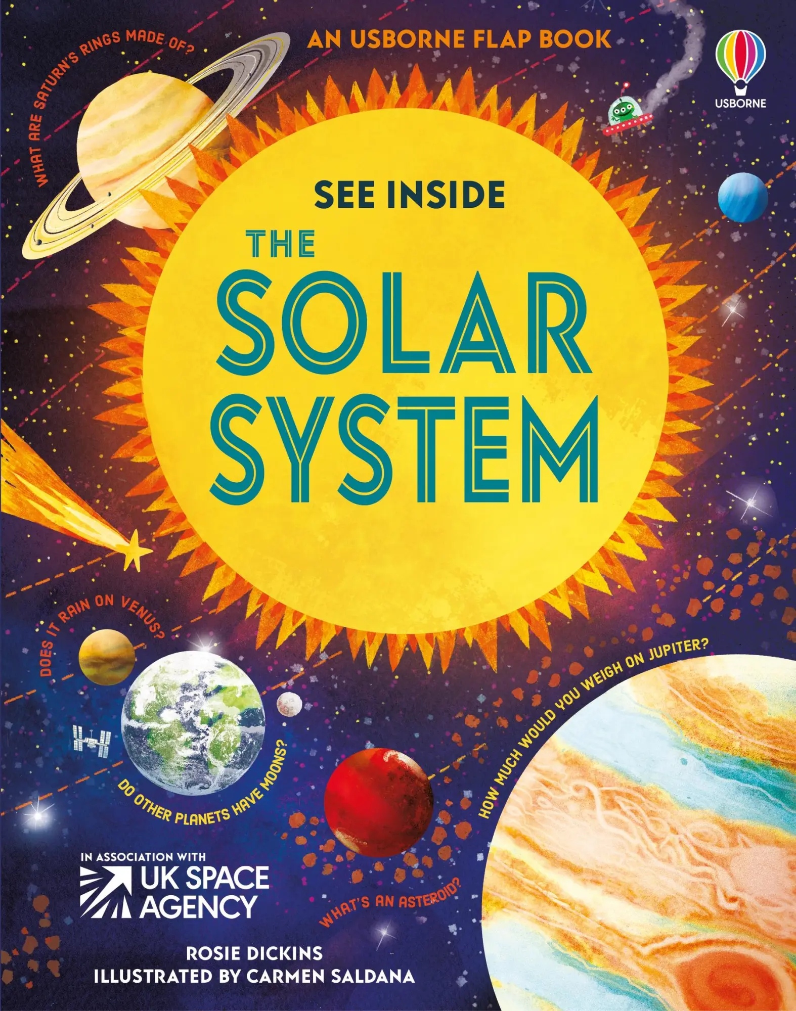 Cover: 9781474998871 | See Inside the Solar System | Rosie Dickins | Buch | Papp-Bilderbuch