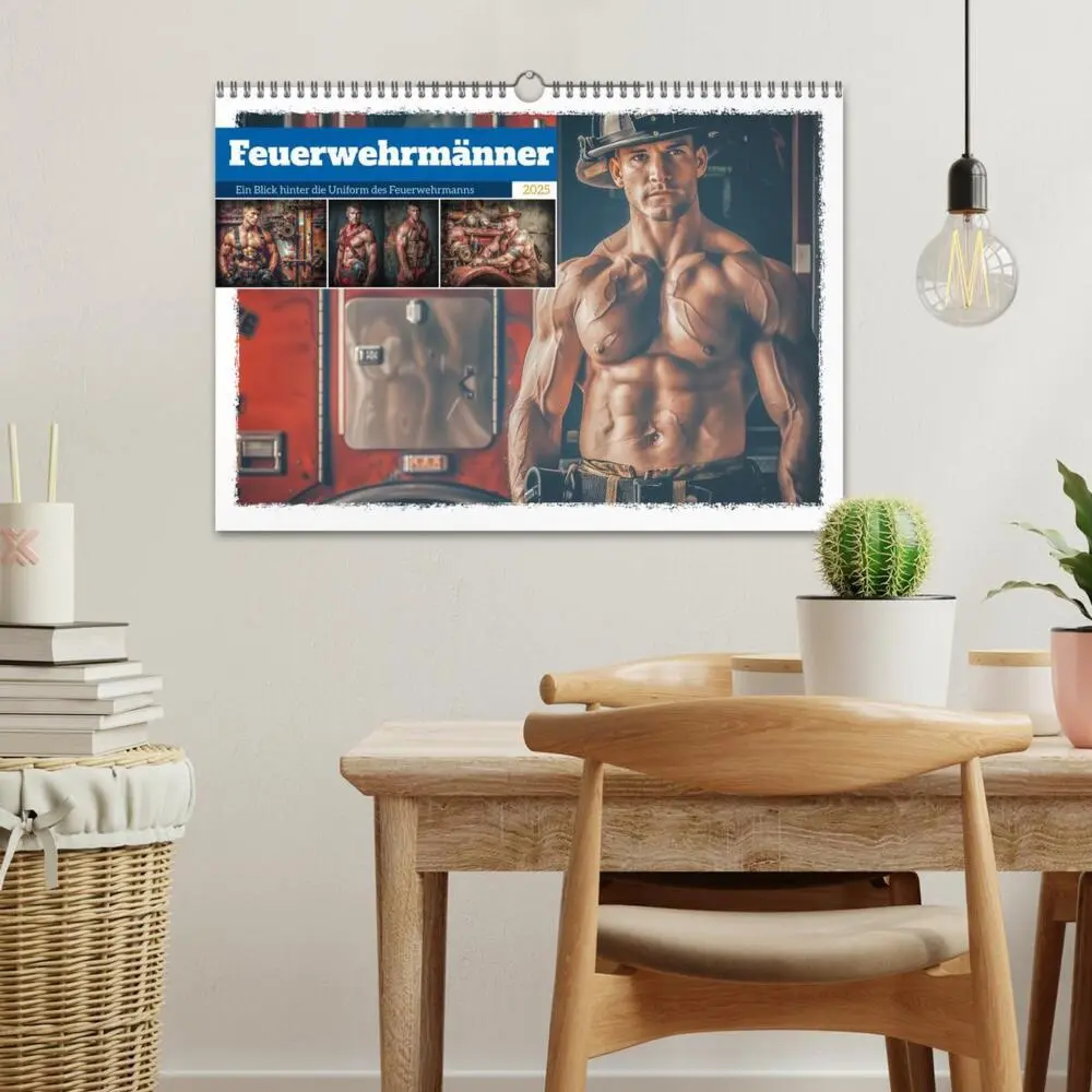Bild: 9783383788871 | Feuerwehrmänner (Wandkalender 2025 DIN A3 quer), CALVENDO...