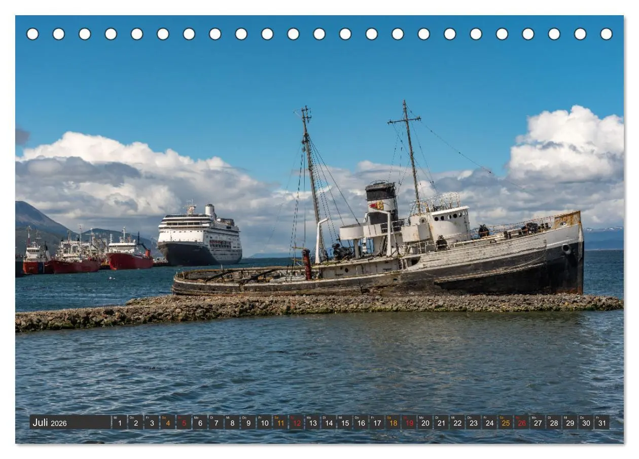 Bild: 9783457658871 | Südamerika - Reise ans Ende der Welt (Tischkalender 2026 DIN A5...