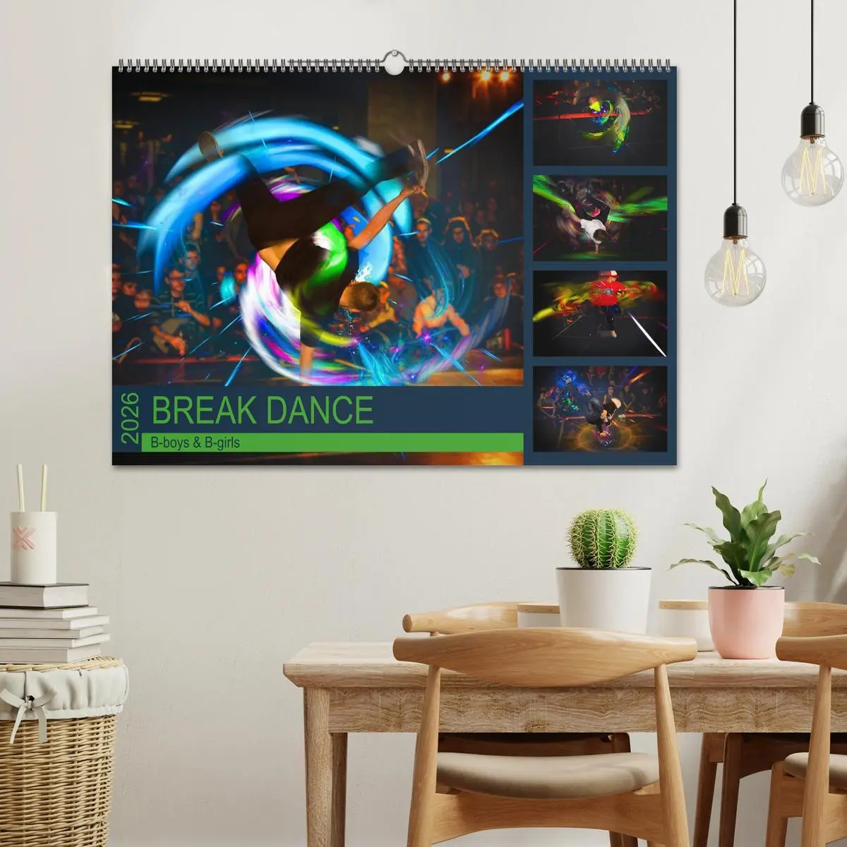 Bild: 9783457968871 | Break Dance B-boys &amp; B-girls (Wandkalender 2026 DIN A2 quer),...