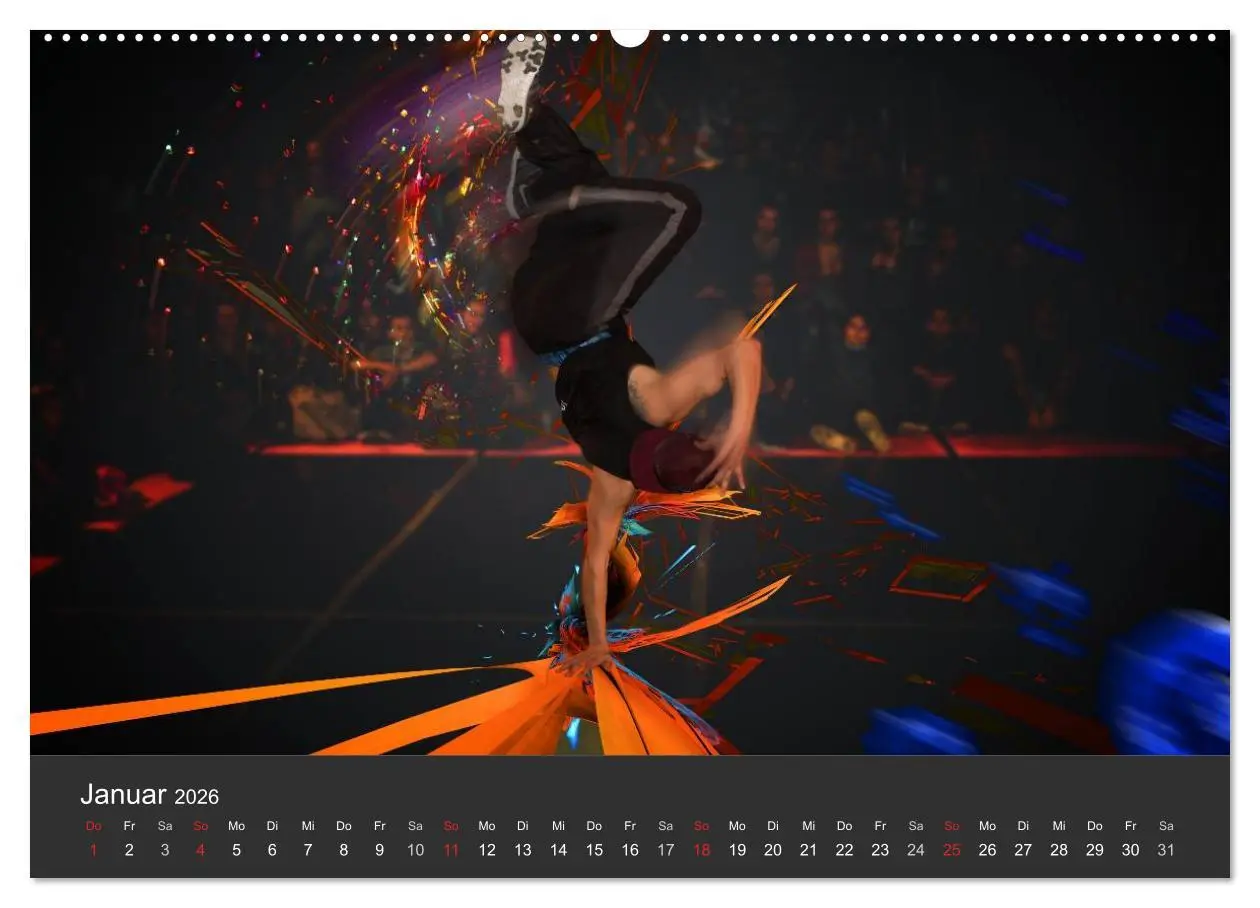 Bild: 9783457968871 | Break Dance B-boys &amp; B-girls (Wandkalender 2026 DIN A2 quer),...