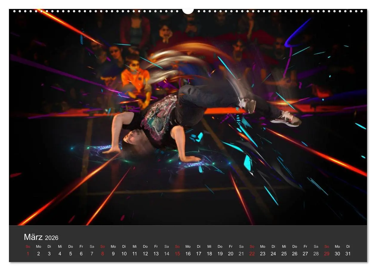 Bild: 9783457968871 | Break Dance B-boys &amp; B-girls (Wandkalender 2026 DIN A2 quer),...