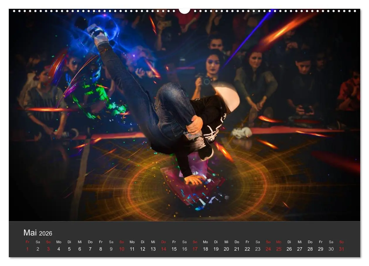 Bild: 9783457968871 | Break Dance B-boys &amp; B-girls (Wandkalender 2026 DIN A2 quer),...