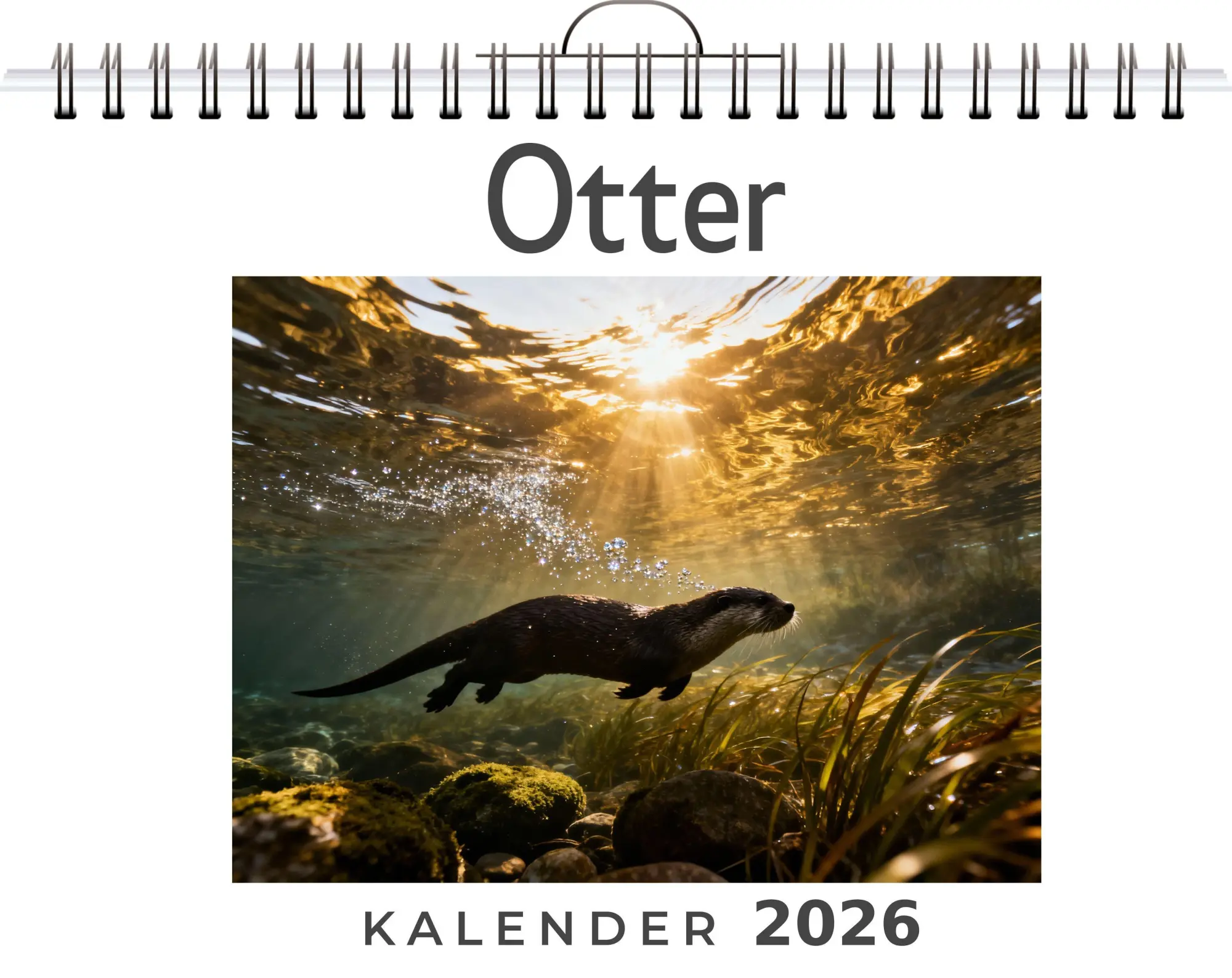Cover: 9783695328871 | Otter | Leon Fuchs | Kalender | Deutsch | 2026 | FlipFlop