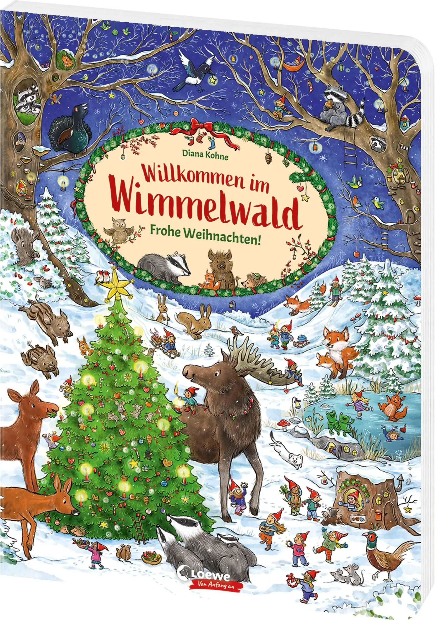 Bild: 9783743218871 | Willkommen im Wimmelwald - Frohe Weihnachten! | Diana Kohne | Buch