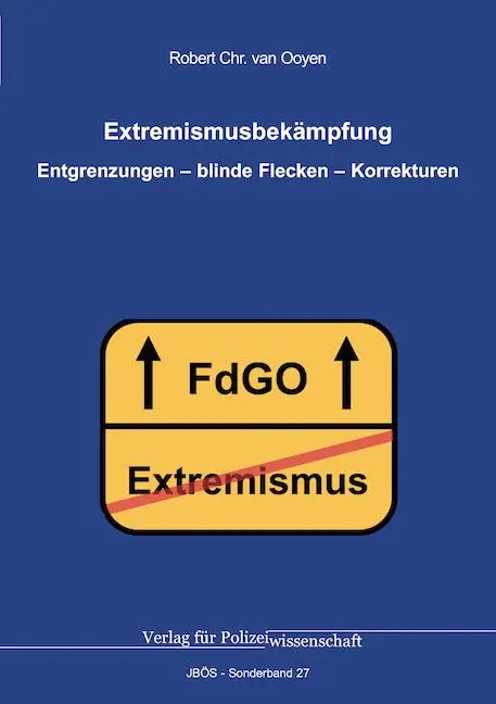 Cover: 9783866768871 | Extremismusbekämpfung | Entgrenzungen - blinde Flecken - Korrekturen