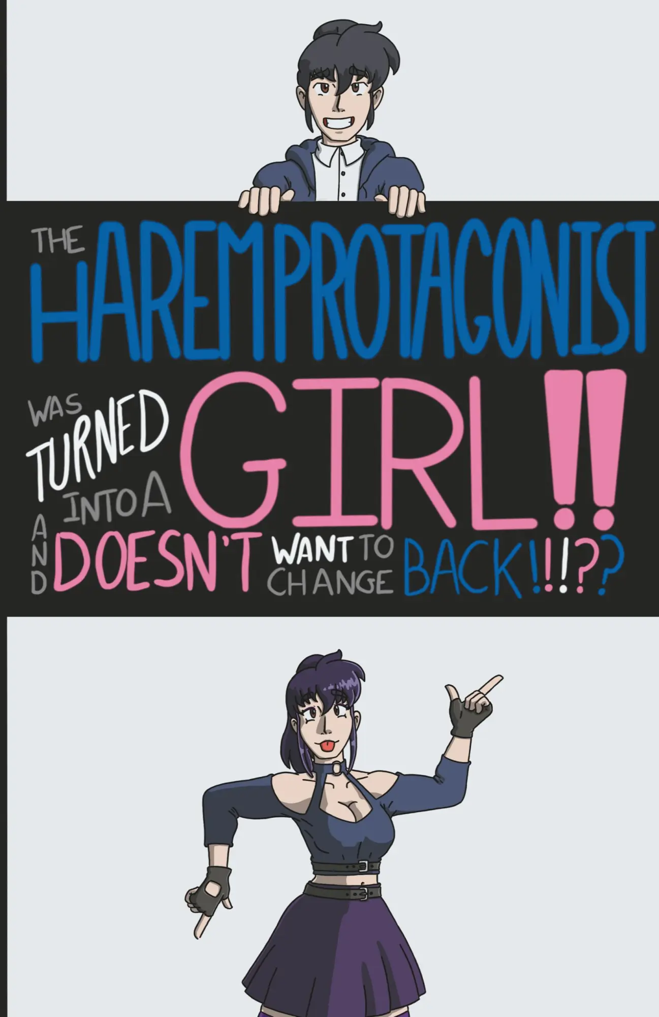 Cover: 9798373998871 | The Harem Protagonist Was Turned Into A Girl!! And Doesn't Want To...