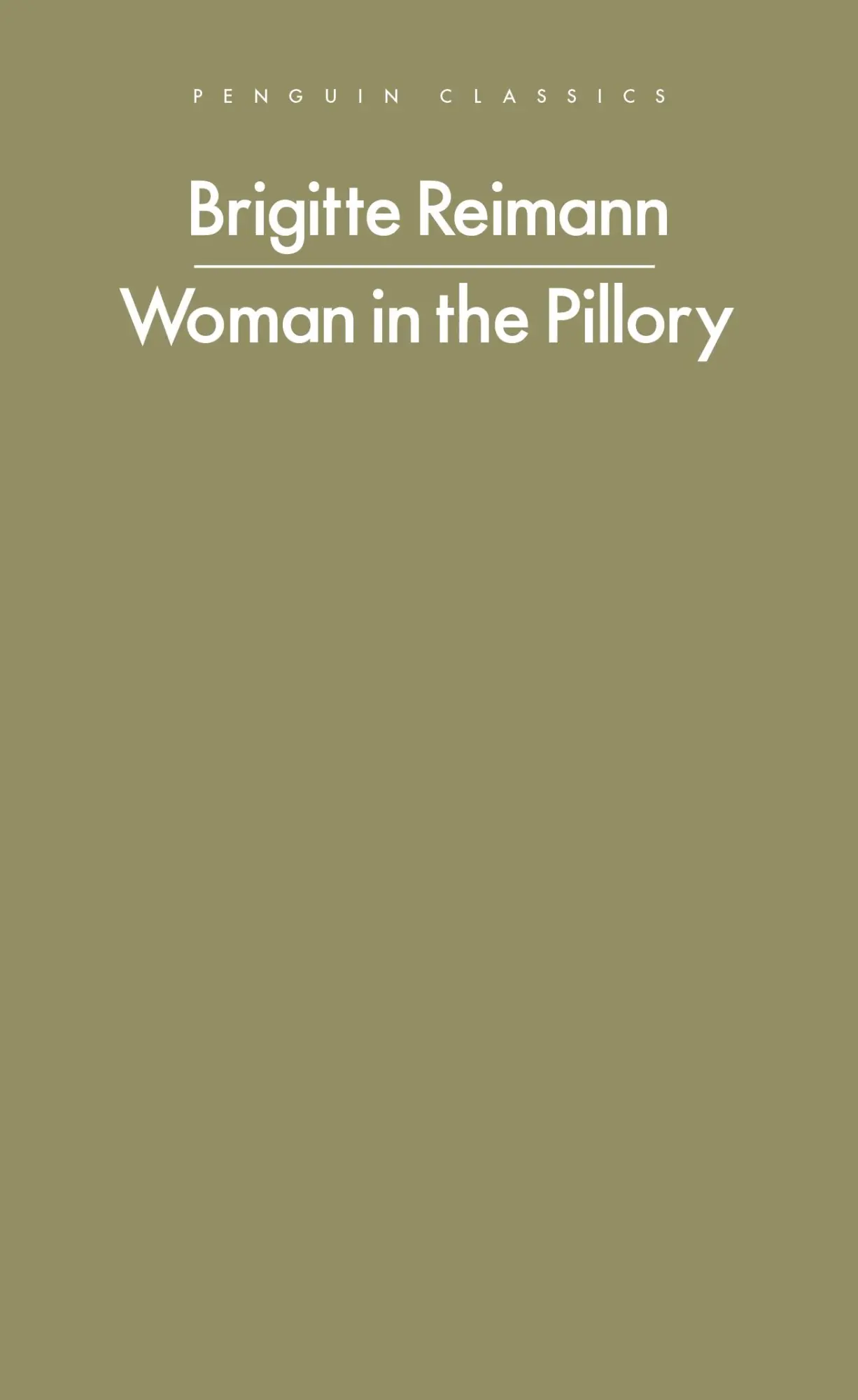Cover: 9780241718971 | Woman in the Pillory | Brigitte Reimann | Taschenbuch | 160 S. | 2025