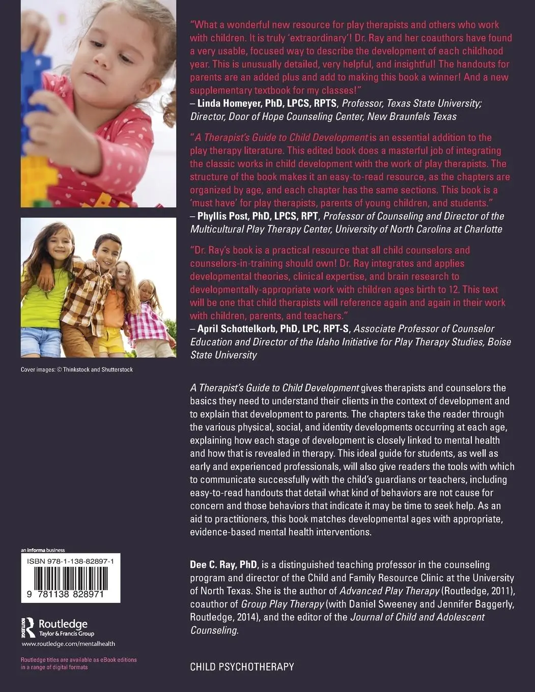 Rückseite: 9781138828971 | A Therapist's Guide to Child Development | Dee C. Ray | Taschenbuch