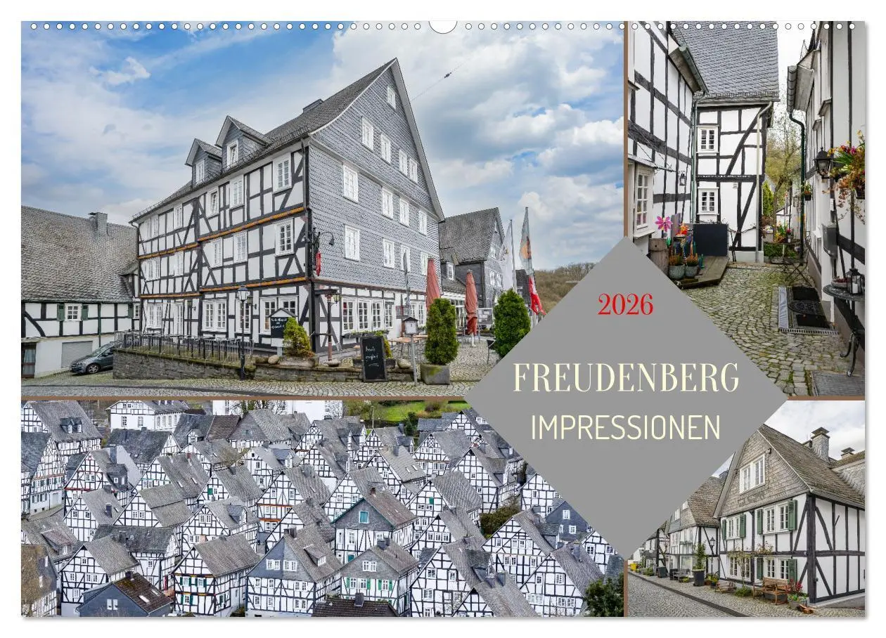 Cover: 9783457408971 | Freudenberg Impressionen (Wandkalender 2026 DIN A2 quer), CALVENDO...