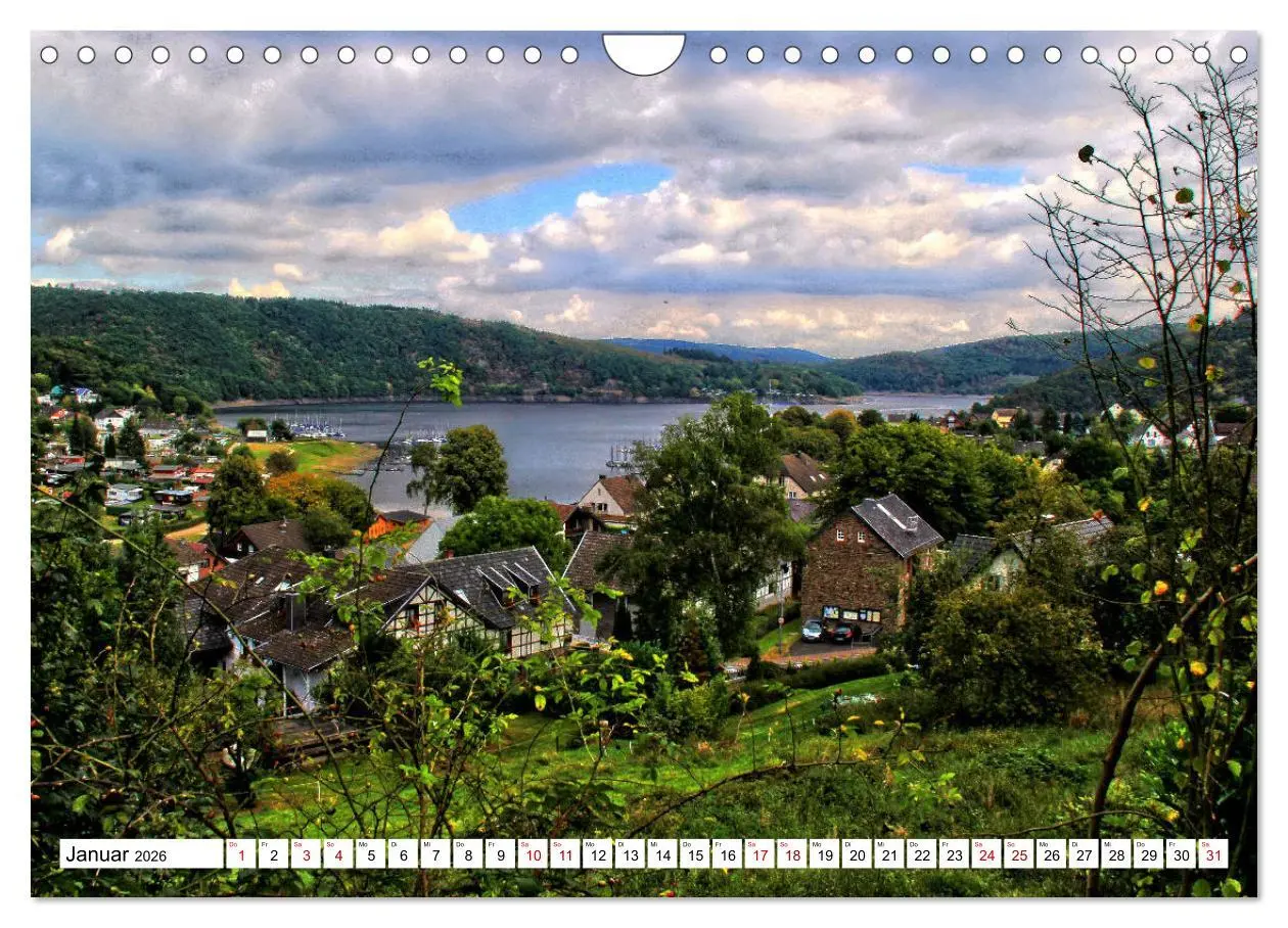 Bild: 9783457888971 | Sehenswertes in der Eifel - Am Rursee unterwegs (Wandkalender 2026...