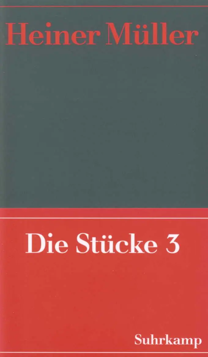 Cover: 9783518408971 | Werke 05. Die Stücke 03 | Heiner Müller | Taschenbuch | 360 S. | 2002