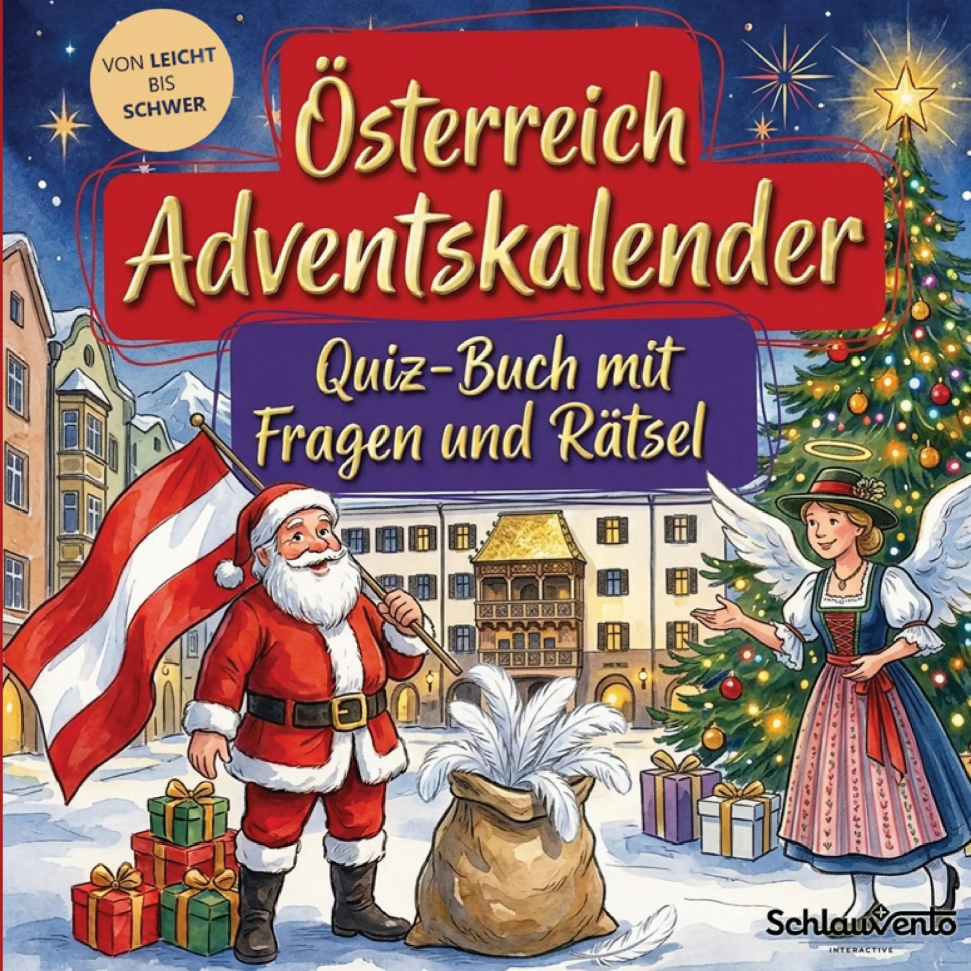 Cover: 9783693198971 | Österreich-Adventskalender: Quiz-Buch mit Fragen und Rätsel | Buch
