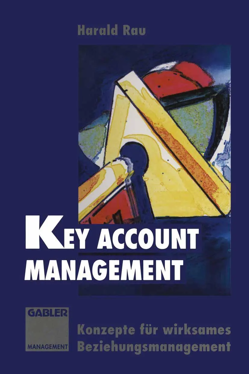 Cover: 9783409189071 | Key Account Management | Konzepte für wirksames Beziehungsmanagement