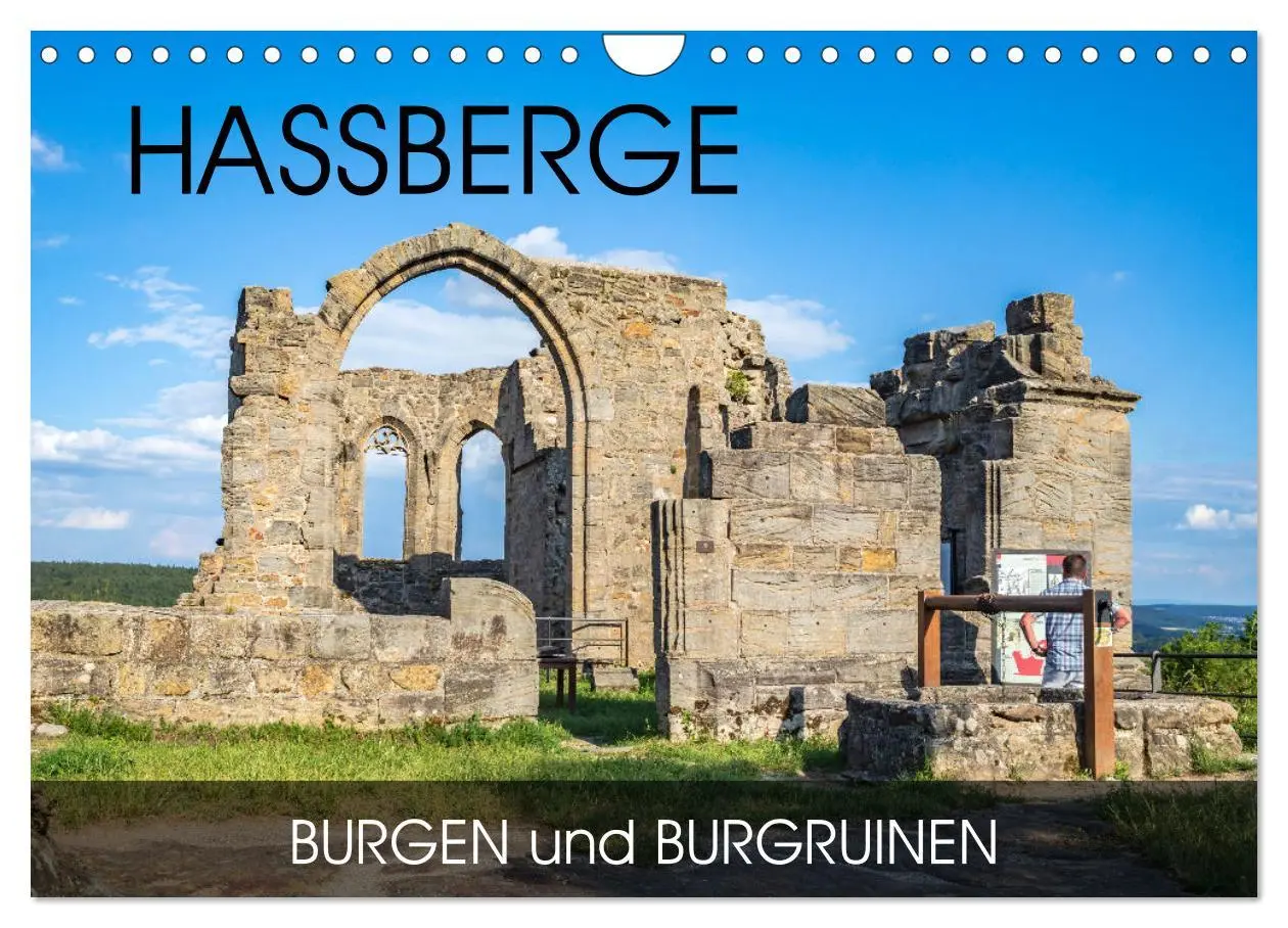 Cover: 9783457779071 | Haßberge - Burgen und Burgruinen (Wandkalender 2026 DIN A4 quer),...