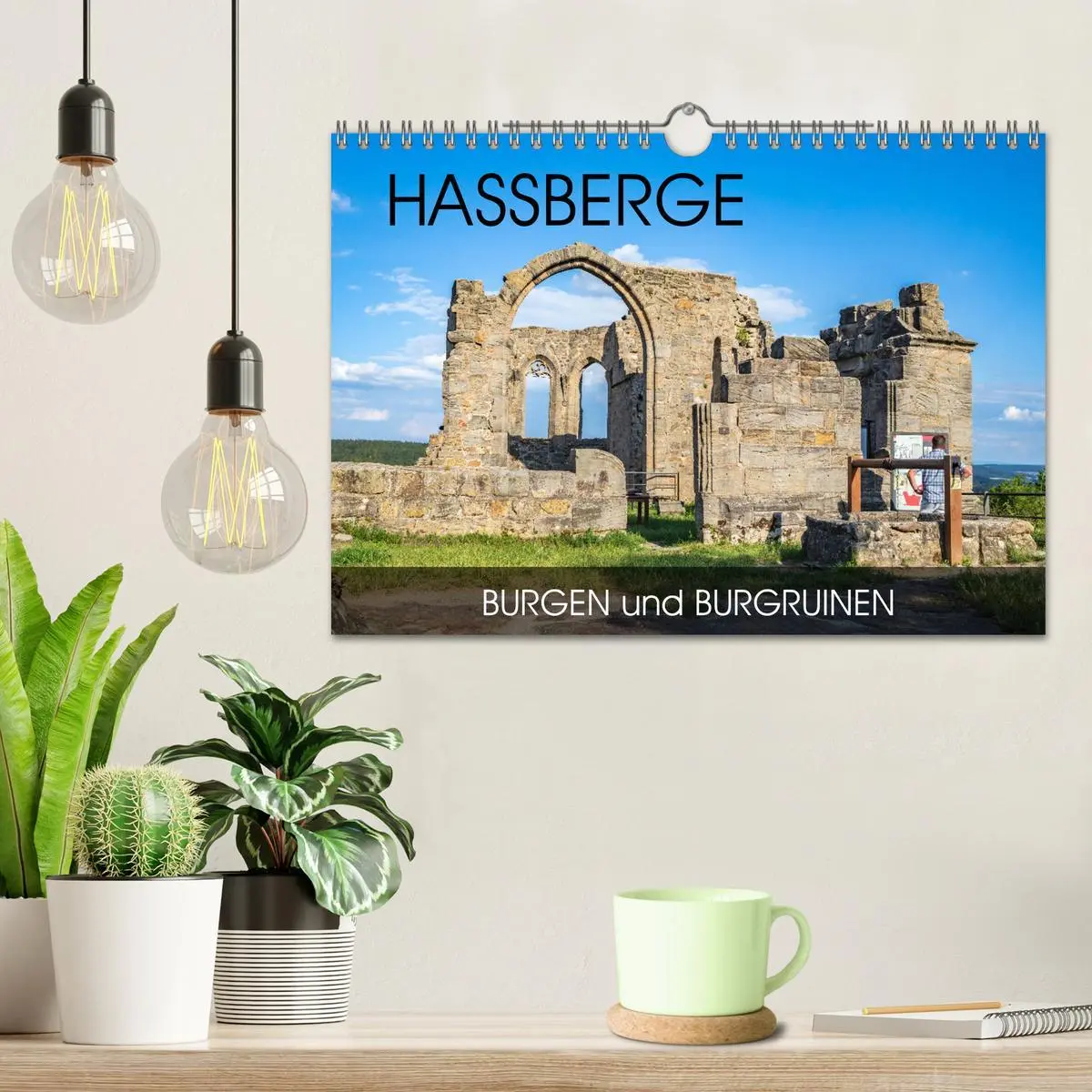 Bild: 9783457779071 | Haßberge - Burgen und Burgruinen (Wandkalender 2026 DIN A4 quer),...