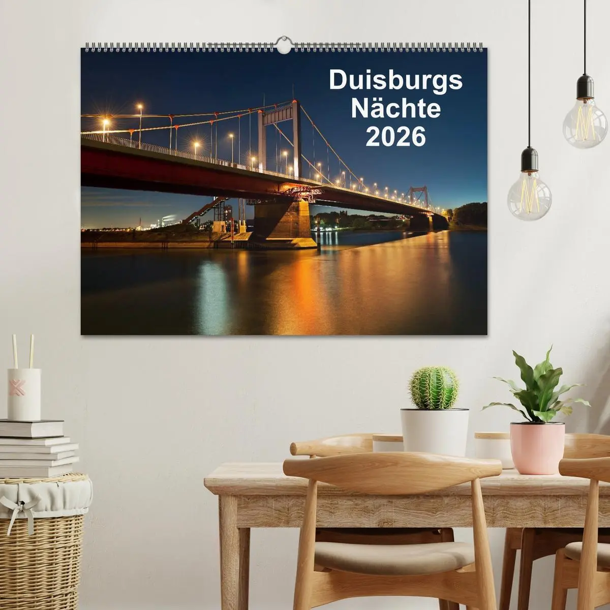 Bild: 9783516009071 | Duisburgs Nächte (Wandkalender 2026 DIN A2 quer), CALVENDO...