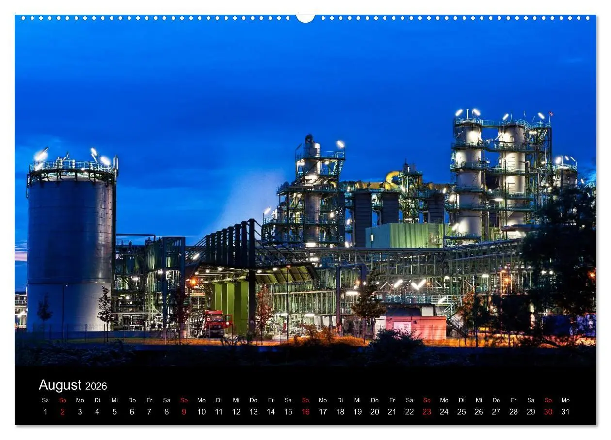 Bild: 9783516009071 | Duisburgs Nächte (Wandkalender 2026 DIN A2 quer), CALVENDO...