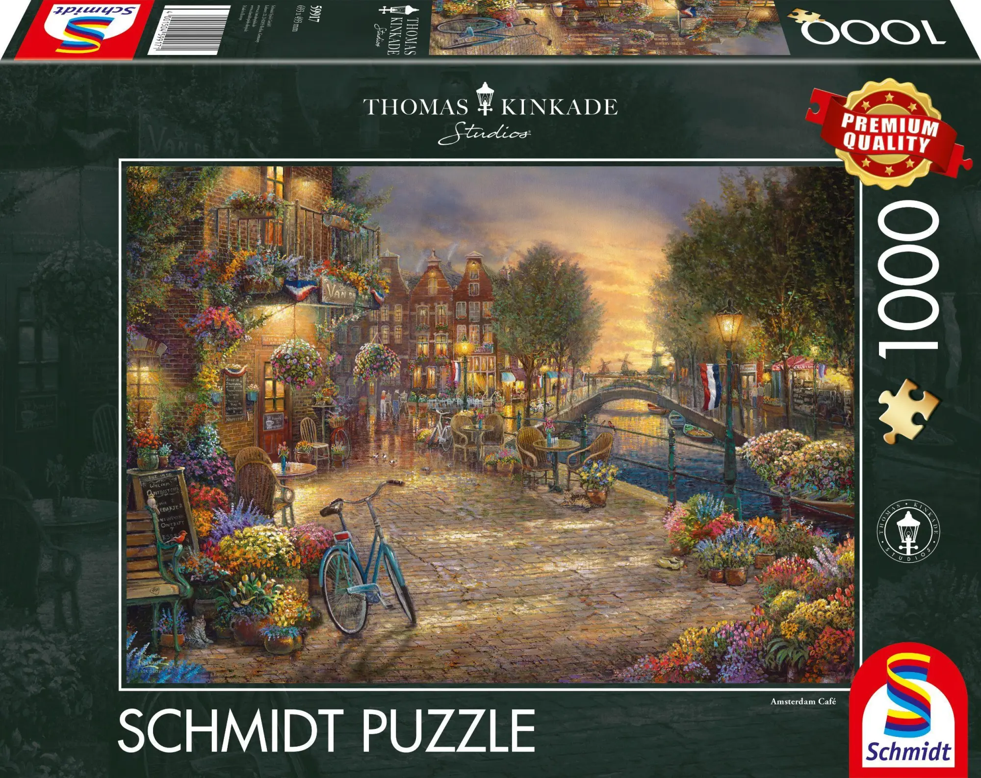Cover: 4001504599171 | Amsterdam Puzzle 1.000 Teile | Thomas Kinkade | Spiel | 59917 | 2021