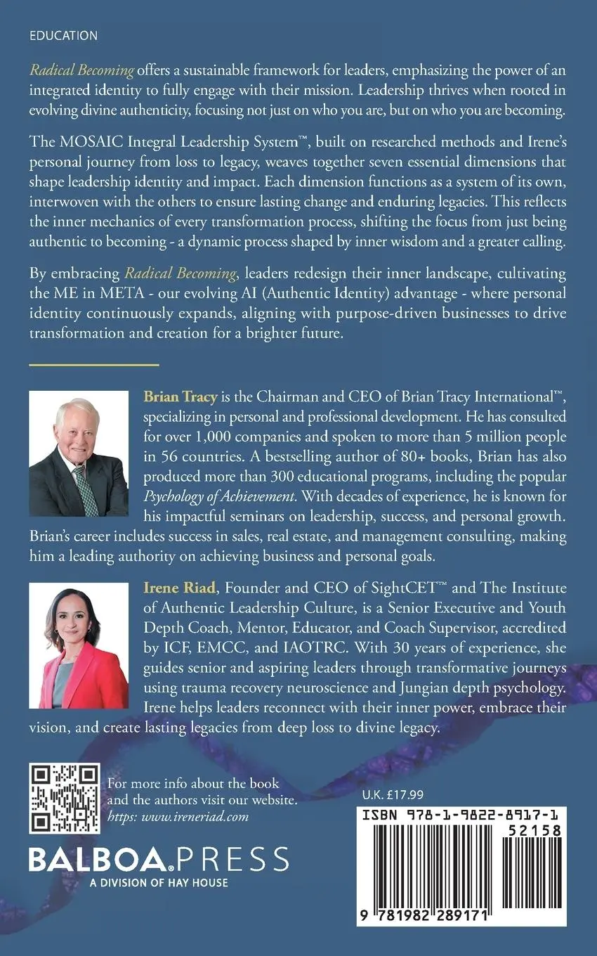 Rückseite: 9781982289171 | Radical Becoming The Superpower of Success | Irene Riad | Taschenbuch