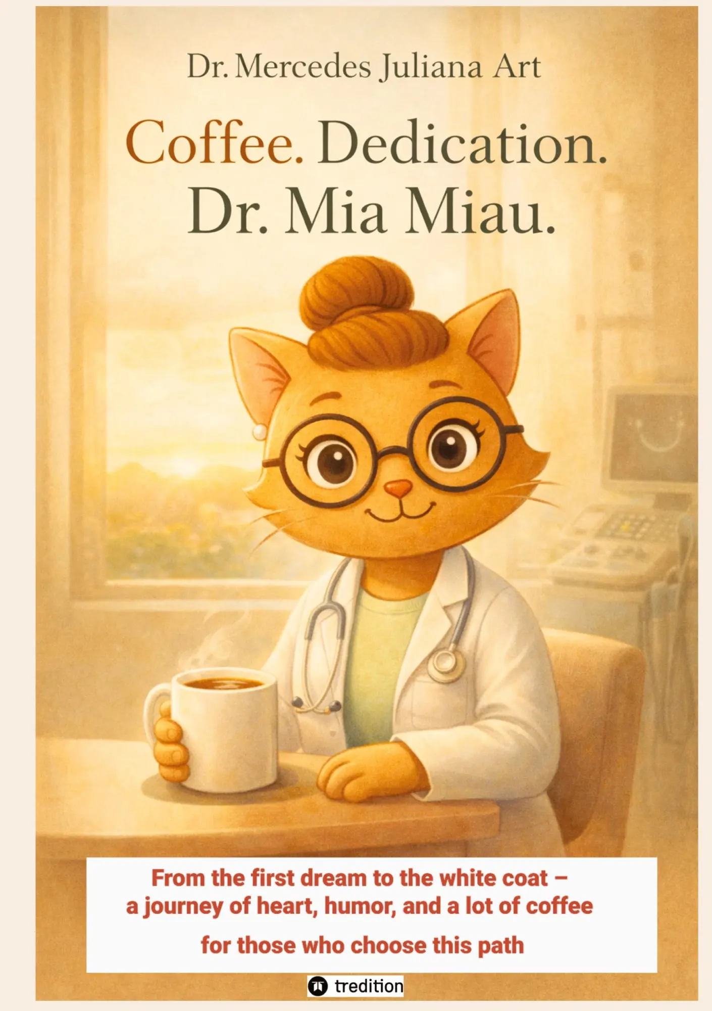 Cover: 9783384889171 | Coffee. Dedication. Dr. Mia Miau. | Mercedes Juliana Art | Taschenbuch