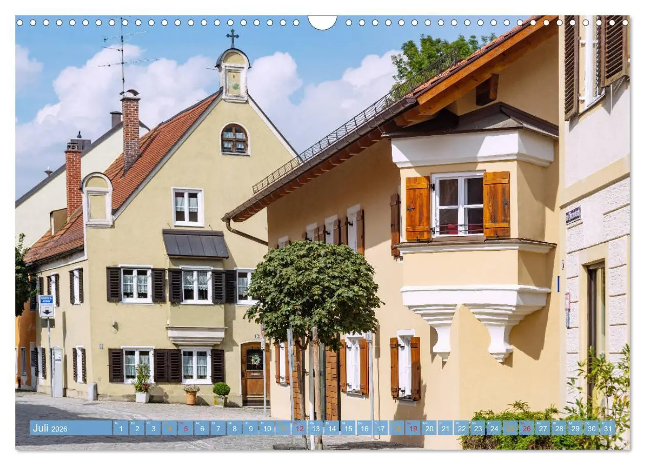 Bild: 9783457769171 | Herzogstadt Erding (Wandkalender 2026 DIN A3 quer), CALVENDO...
