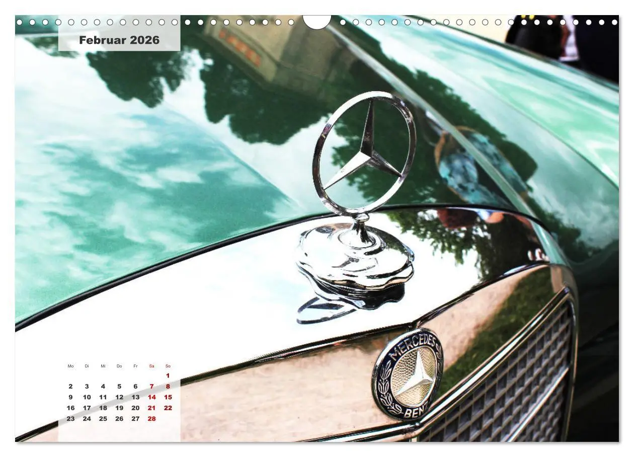 Bild: 9783457839171 | Mercedes Edel &amp; Fein (Wandkalender 2026 DIN A3 quer), CALVENDO...
