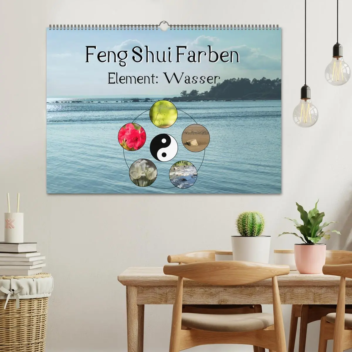 Bild: 9783457909171 | Feng Shui Farben - Element Wasser (Wandkalender 2026 DIN A2 quer),...