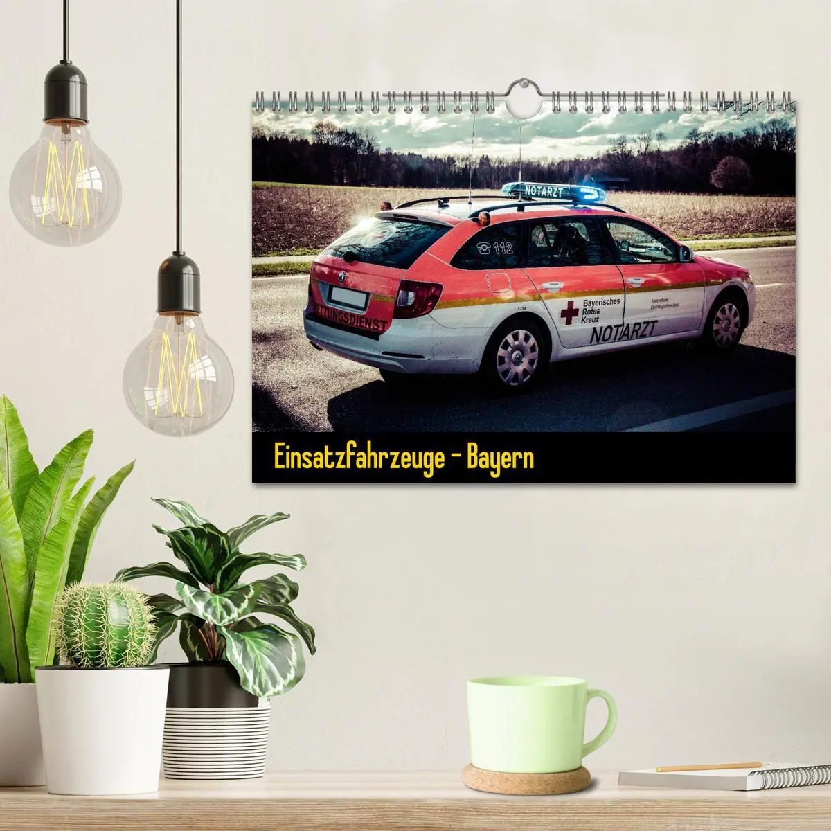 Bild: 9783516169171 | Einsatzfahrzeuge - Bayern (Wandkalender 2026 DIN A4 quer), CALVENDO...