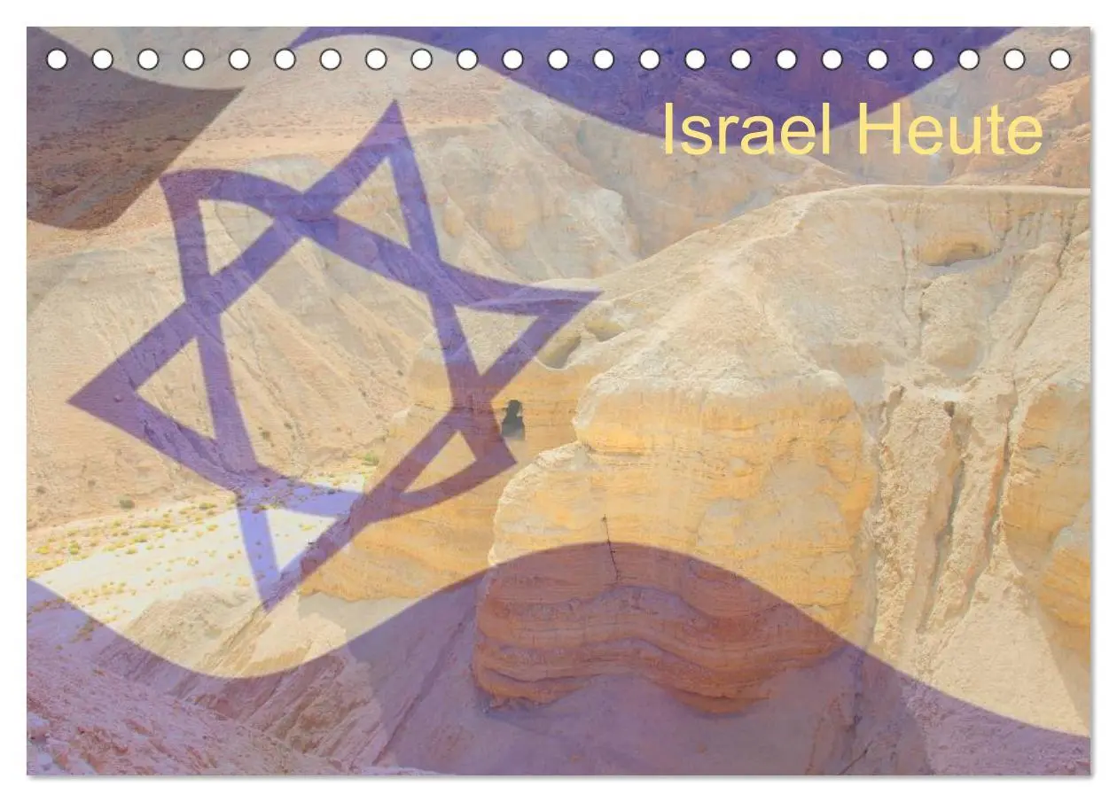Cover: 9783516239171 | Israel Heute (Tischkalender 2026 DIN A5 quer), CALVENDO Monatskalender