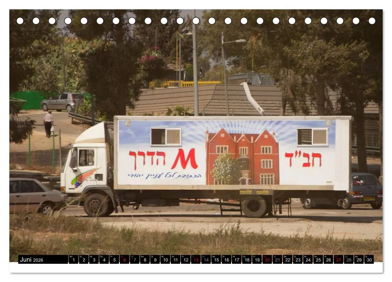 Bild: 9783516239171 | Israel Heute (Tischkalender 2026 DIN A5 quer), CALVENDO Monatskalender