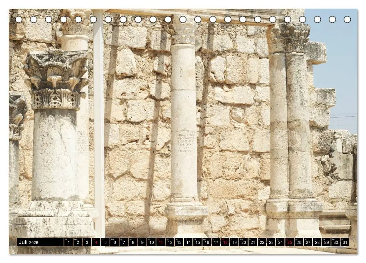 Bild: 9783516239171 | Israel Heute (Tischkalender 2026 DIN A5 quer), CALVENDO Monatskalender