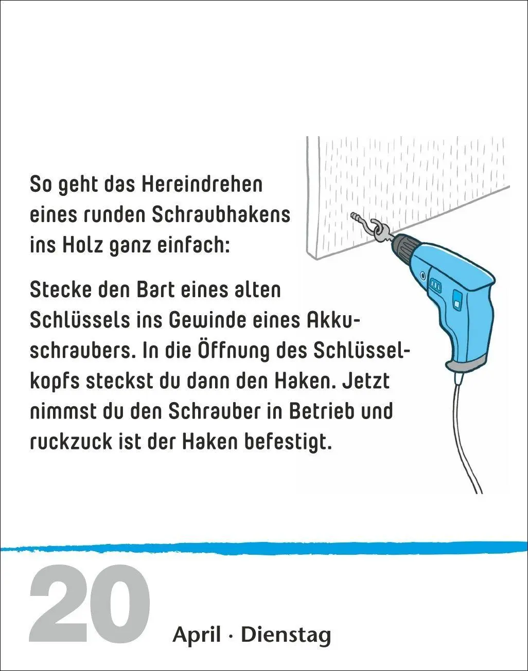 Bild: 9783840039171 | Lifehacks Tagesabreißkalender 2027 - Der hilfreichste Kalender...