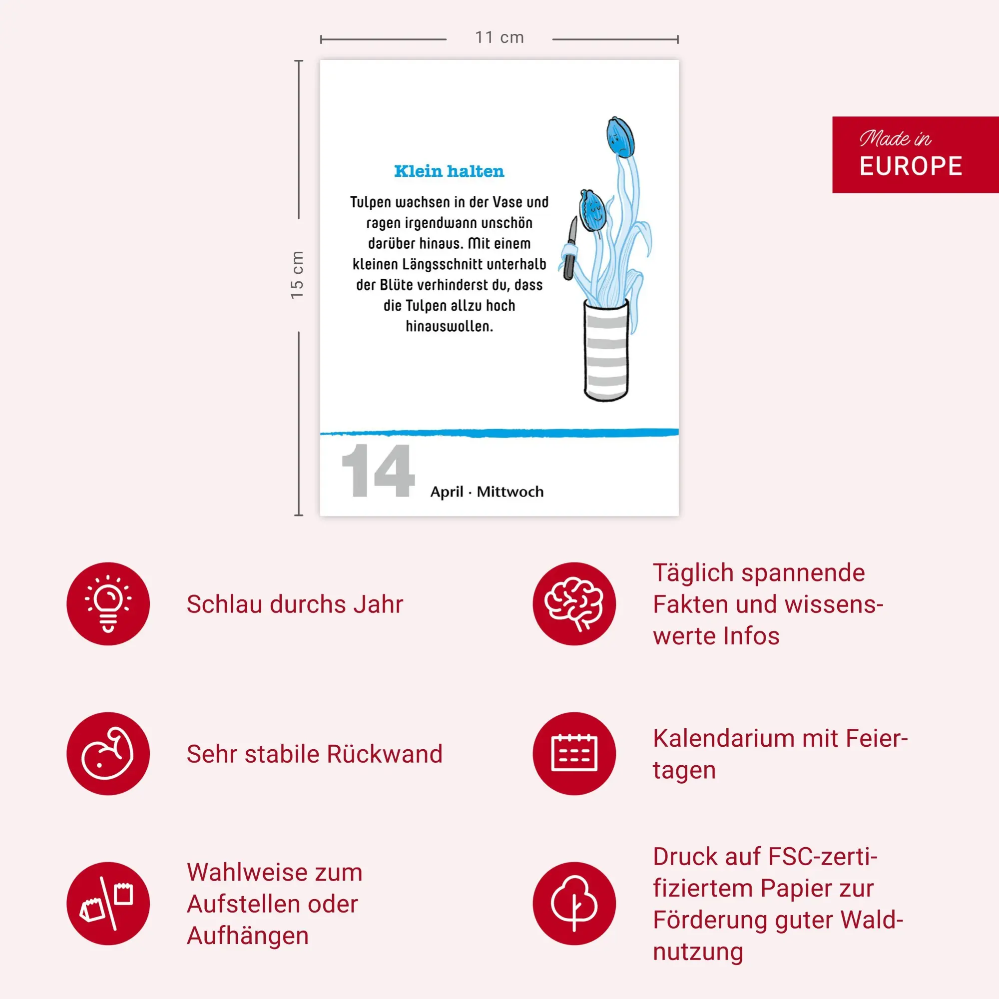 Bild: 9783840039171 | Lifehacks Tagesabreißkalender 2027 - Der hilfreichste Kalender...