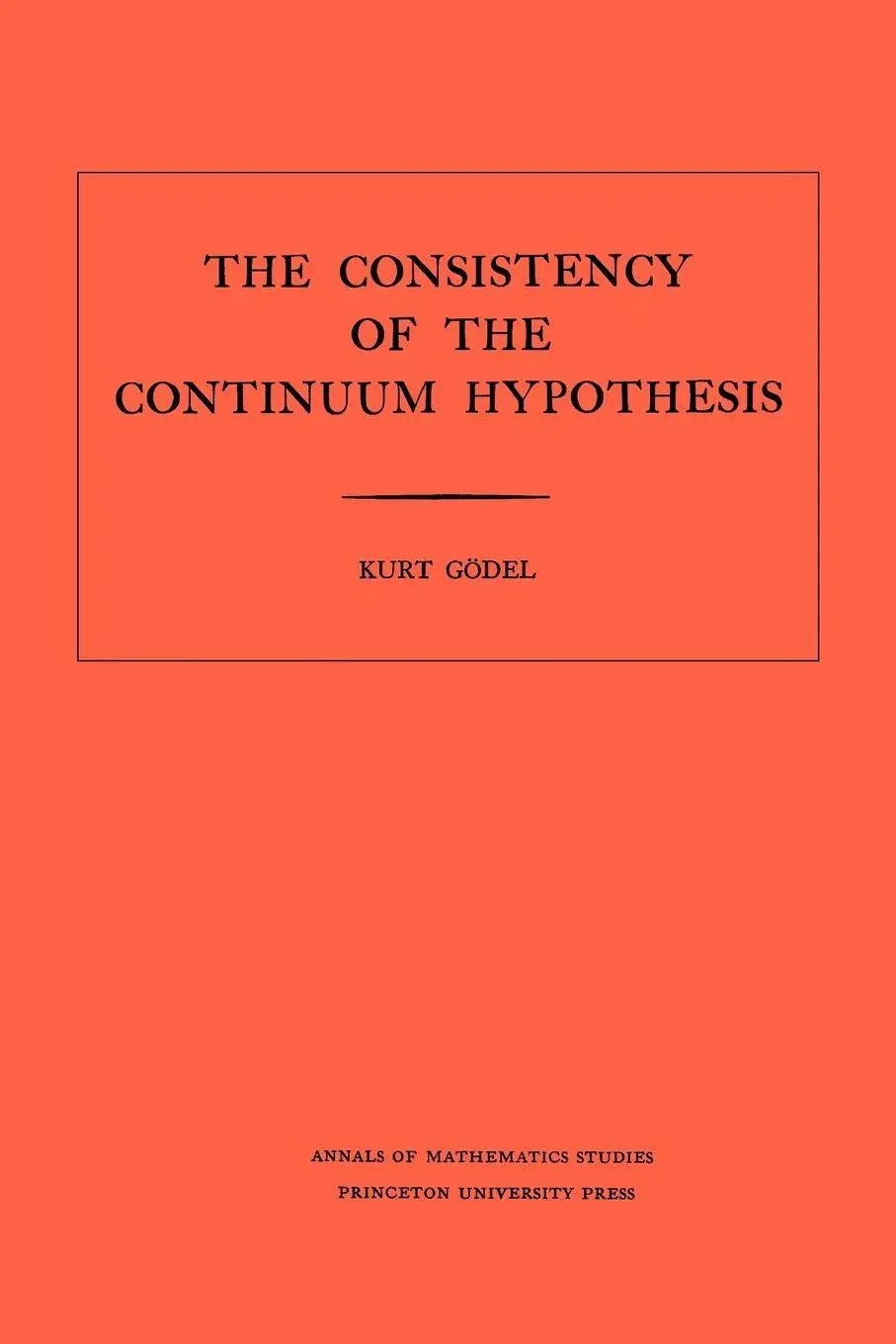 Cover: 9780691079271 | Consistency of the Continuum Hypothesis | Kurt Gödel | Taschenbuch