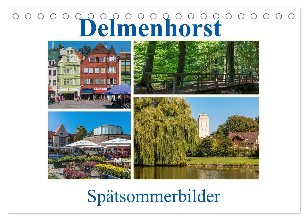 Cover: 9783457759271 | Delmenhorst Spätsommerbilder (Tischkalender 2026 DIN A5 quer),...