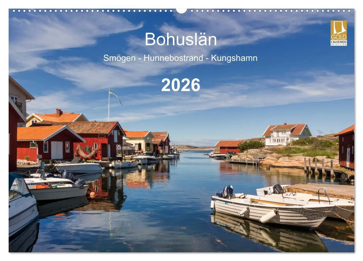 Cover: 9783457829271 | Bohuslän. Smögen - Hunnebostrand - Kungshamn (Wandkalender 2026 DIN...
