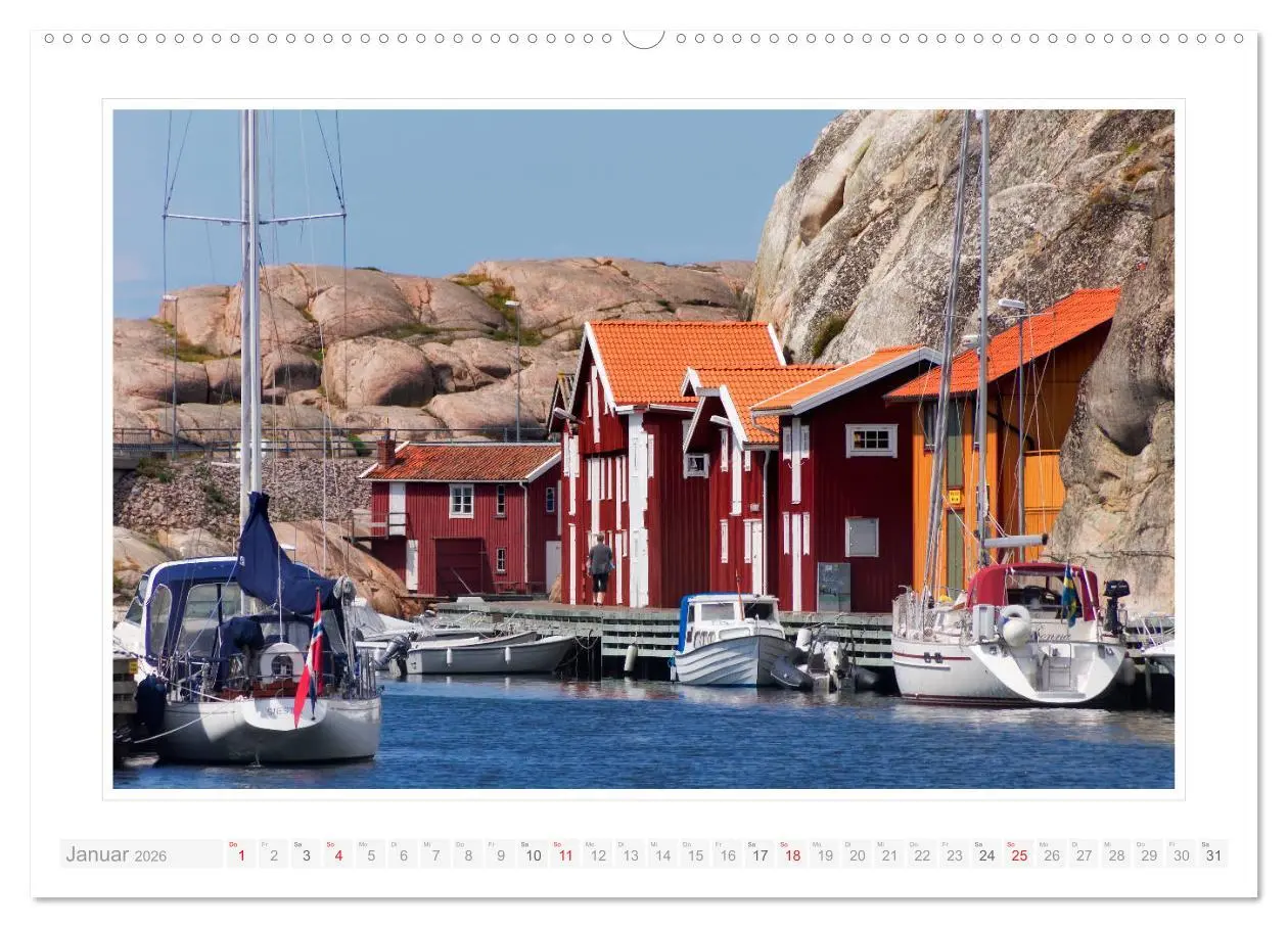 Bild: 9783457829271 | Bohuslän. Smögen - Hunnebostrand - Kungshamn (Wandkalender 2026 DIN...