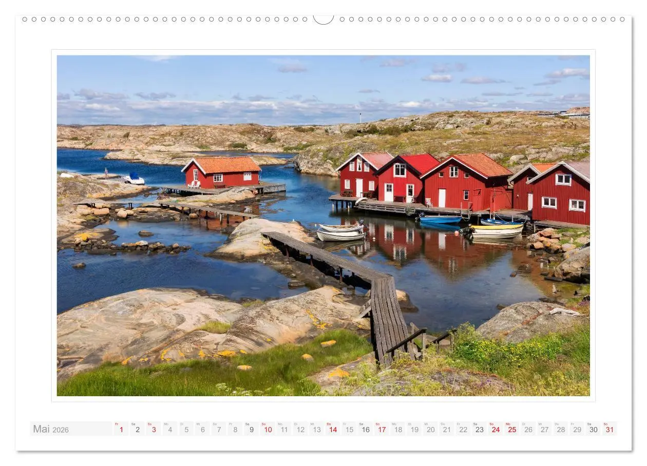 Bild: 9783457829271 | Bohuslän. Smögen - Hunnebostrand - Kungshamn (Wandkalender 2026 DIN...